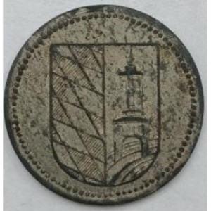 Реверс монеты Германия, 10 пфеннигов, 1917, Цинк, не магнетик