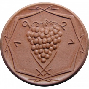 Реверс монеты Германия, 1 марка, 1921, Коричневый цвет