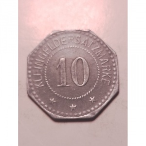 Реверс монеты Германия, 10 пфеннигов, 1917