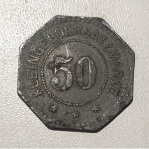Реверс монеты Германия, 50 пфеннигов, 1917
