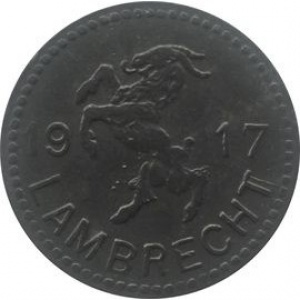 Аверс монеты Германия, 10 пфеннигов, 1917, Цинк, не магнетик