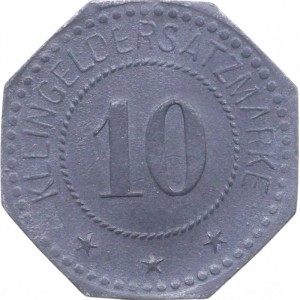 Реверс монеты Германия, 10 пфеннигов, 1917, Без даты