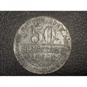 Аверс монеты Германия, 50 пфеннигов, 1917, Цинк /серый цвет/