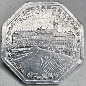 Реверс монеты Германия, 20 пфеннигов, 1921, Замок Банц
