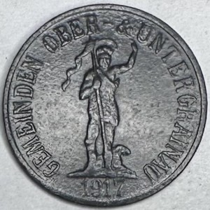 Аверс монеты Германия, 5 пфеннигов, 1917