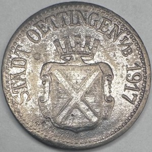 Аверс монеты Германия, 10 пфеннигов, 1917