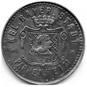 Аверс монеты Германия, 5 пфеннигов, 1917