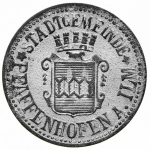 Аверс монеты Германия, 10 пфеннигов, 1917
