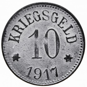 Реверс монеты Германия, 10 пфеннигов, 1917
