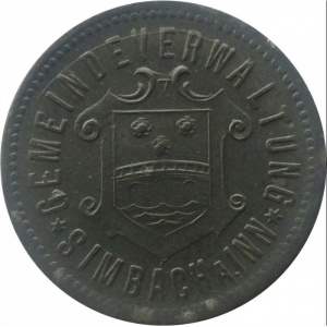 Аверс монеты Германия, 10 пфеннигов, 1917
