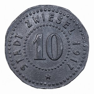 Аверс монеты Германия, 10 пфеннигов, 1917, На аверсе номинал