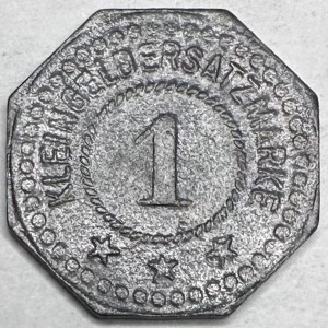 Реверс монеты Германия, 1 пфенниг, 1917, Частный выпуск - Производство взрывчатых веществ
