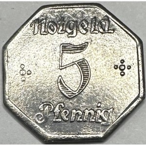 Реверс монеты Германия, 5 пфеннигов, 1921