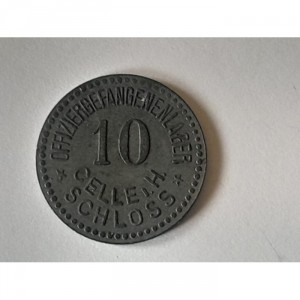 Аверс монеты Германия, 10 пфеннигов, 1917, Лагерь для военнопленных офицеров