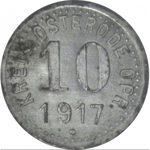 Аверс монеты Германия, 10 пфеннигов, 1917