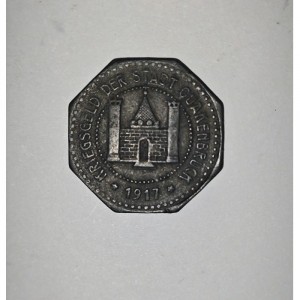 Аверс монеты Германия, 5 пфеннигов, 1917, Форма - 8-угольник