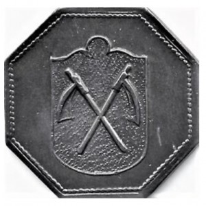 Реверс монеты Германия, 10 пфеннигов, 1917