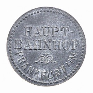 Аверс монеты Германия, 10 пфеннигов, 1917, Частный выпуск - Центральный вокзал