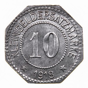 Реверс монеты Германия, 10 пфеннигов, 1918