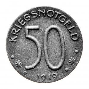 Реверс монеты Германия, 50 пфеннигов, 1919