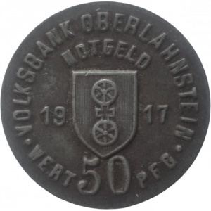 Аверс монеты Германия, 50 пфеннигов, 1917