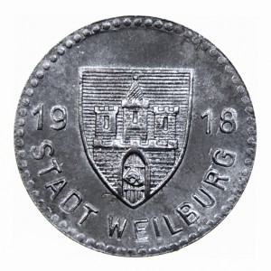 Аверс монеты Германия, 5 пфеннигов, 1918, Без отверстия