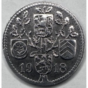 Реверс монеты Германия, 10 пфеннигов, 1918