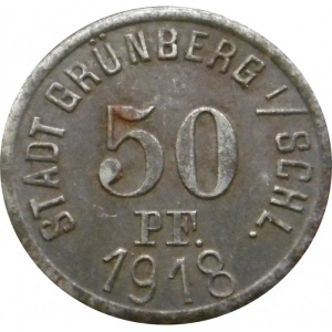 Аверс монеты Германия, 50 пфеннигов, 1918