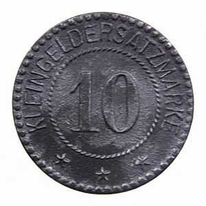 Реверс монеты Германия, 10 пфеннигов, 1917