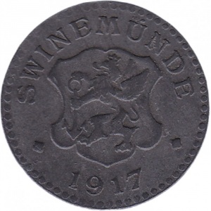 Аверс монеты Германия, 5 пфеннигов, 1917