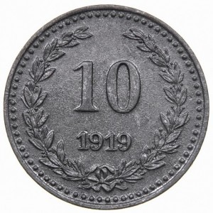 Реверс монеты Германия, 10 пфеннигов, 1919