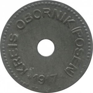 Аверс монеты Германия, 10 пфеннигов, 1917