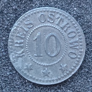 Аверс монеты Германия, 10 пфеннигов, 1917, Без отверстия