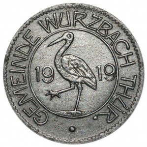 Аверс монеты Германия, 10 пфеннигов, 1919