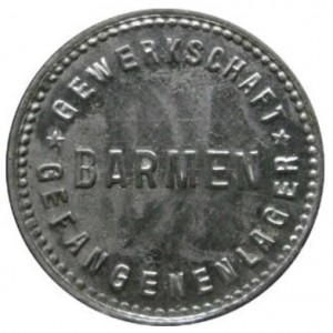 Аверс монеты Германия, 2 пфеннига, 1917, Тюремный лагерь