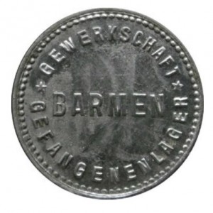 Аверс монеты Германия, 5 пфеннигов, 1917, Тюремный лагерь
