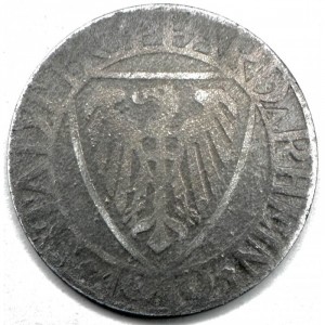 Аверс монеты Германия, 10 пфеннигов, 1919, Цинк, не магнетик