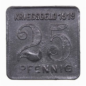 Реверс монеты Германия, 25 пфеннигов, 1919