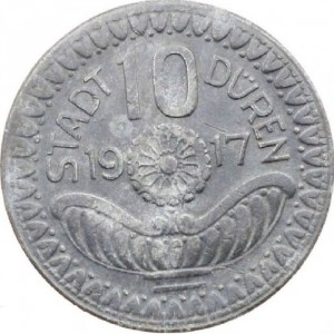 Реверс монеты Германия, 10 пфеннигов, 1917