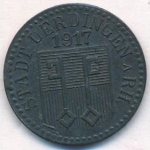 Аверс монеты Германия, 5 пфеннигов, 1917