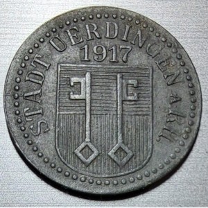 Аверс монеты Германия, 10 пфеннигов, 1917