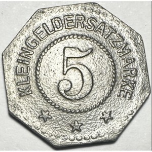 Реверс монеты Германия, 5 пфеннигов, 1917