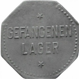 Реверс монеты Германия, 5 пфеннигов, 1914, Тюремный лагерь