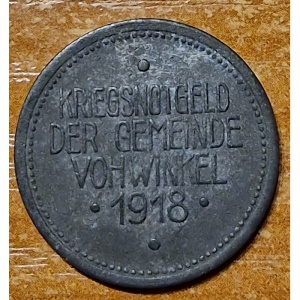 Аверс монеты Германия, 50 пфеннигов, 1918, Цинк, не магнетик