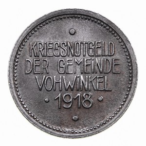 Аверс монеты Германия, 50 пфеннигов, 1918, Железо, магнетик