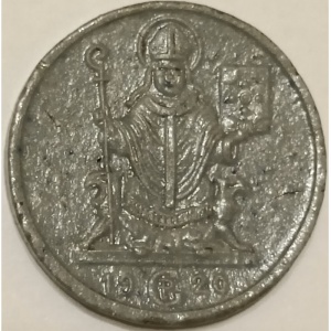 Реверс монеты Германия, 50 пфеннигов, 1920, Серый цвет