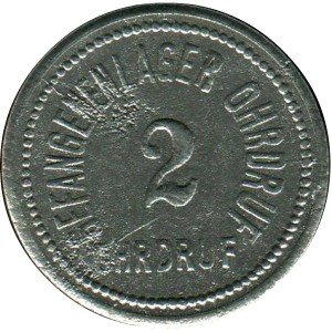 Аверс монеты Германия, 2 пфеннига, 1918, Тюремный лагерь