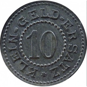Реверс монеты Германия, 10 пфеннигов, 1918
