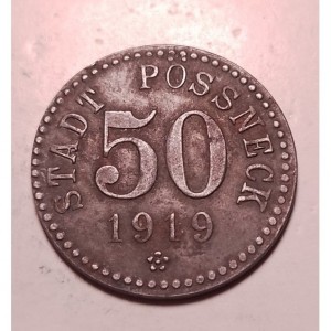 Аверс монеты Германия, 50 пфеннигов, 1919