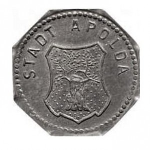Аверс монеты Германия, 1 пфенниг, 1918, Без отверстия